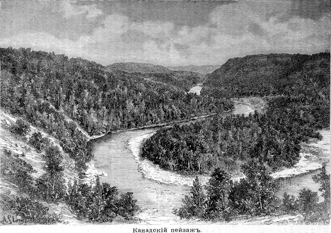 049 Канадский пейзаж